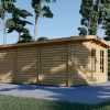 Trehytte DEVON 24m², 44mm