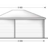 Lite hus KIM 15 m², 44mm