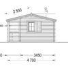 Trehytte NANTES 30m²