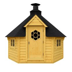 Grillkåte 9.2 m² med 2.5 m badstue