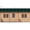 Sommerhus Hakan (7m x 7.19m), 44mm