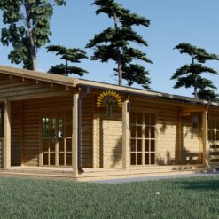 Feriehus TOSCANA 4.8 m x 11 m + terrasse 3 m