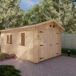 Garasje 3.2m x 5.2m, 44 mm
