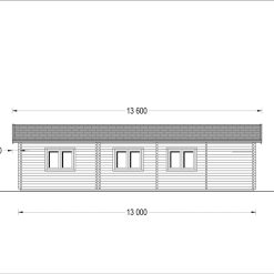 Villa BERTA (66 mm), 105 m²
