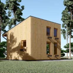 Trehus SOPHIA 20 m² (44 mm + trekledning)