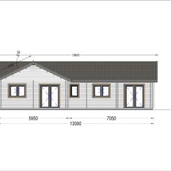 Sommerhus PAULA 129 m², (44+44mm)