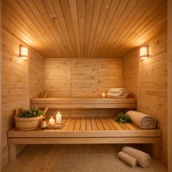 Eco sauna 2.4 x 2.4 m