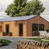Isolert trehytte Kaia 9,34 × 6,14 m