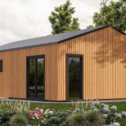 Isolert trehytte Kaia 9,34 × 6,14 m