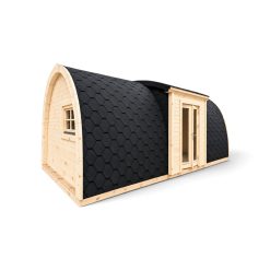 Insulated Camping Pod 3.25 × 6.6 m | Wooden Me