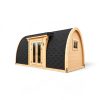 Isolert campingpod med sideinngang – 3,25 × 5,9 m